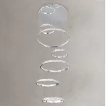 Подвесная люстра CAROLIN D50+80+60+100+60