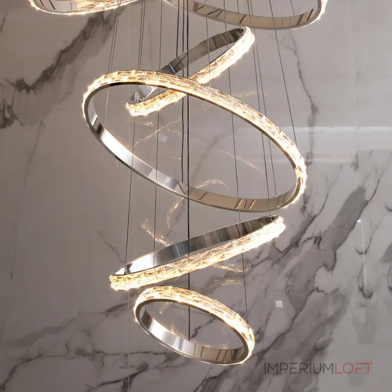 Подвесная люстра CAROLIN D50+80+60+100+60