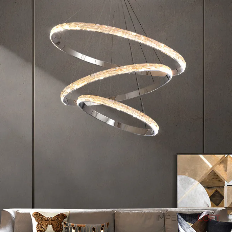 Подвесная люстра CAROLIN D50+80+60+100+60