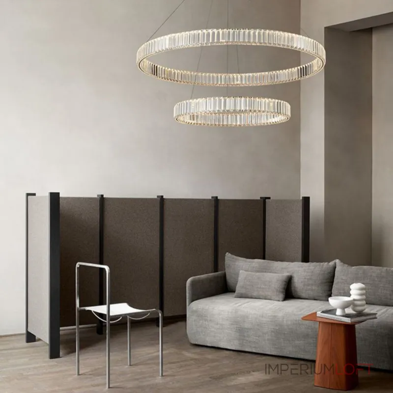 Подвесная люстра BERTOLDA D40+60+80 Chrome