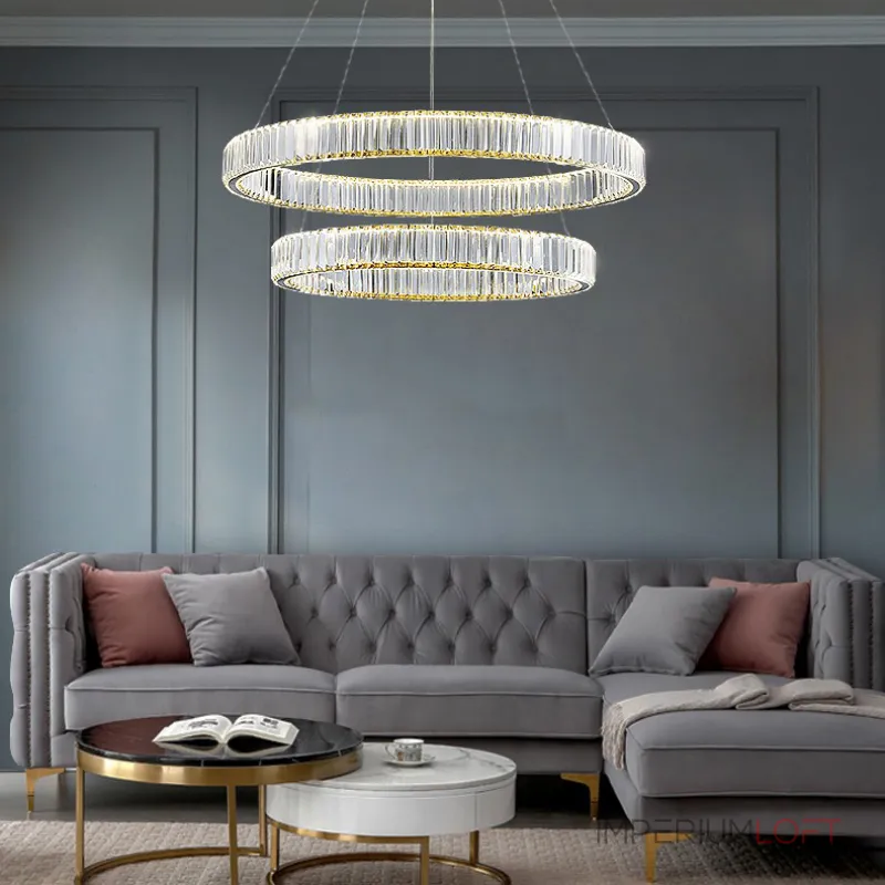 Подвесная люстра BERTOLDA D40+60+80 Chrome