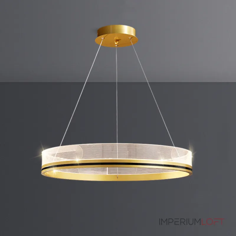 Подвесная люстра DILEMMA D100 Brass