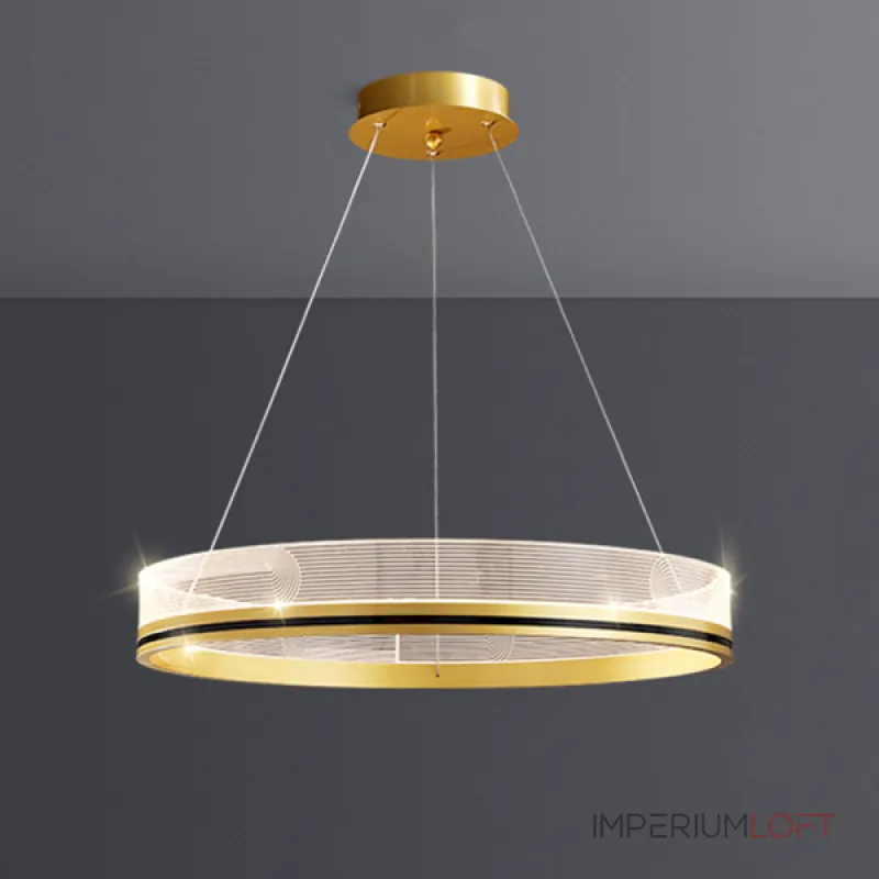 Подвесная люстра DILEMMA D100 Brass