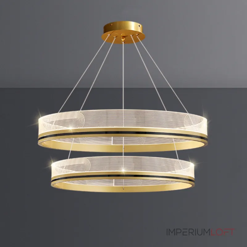 Подвесная люстра DILEMMA D100 Brass