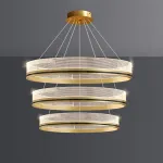 Подвесная люстра DILEMMA D100 Brass