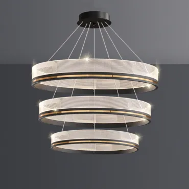 Подвесная люстра DILEMMA D40+60+80 Black