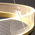 Подвесная люстра DILEMMA D100 Brass