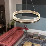 Подвесная люстра DILEMMA D100 Brass