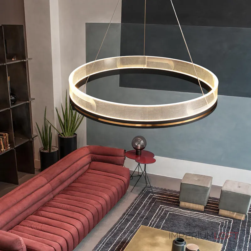 Подвесная люстра DILEMMA D100 Brass