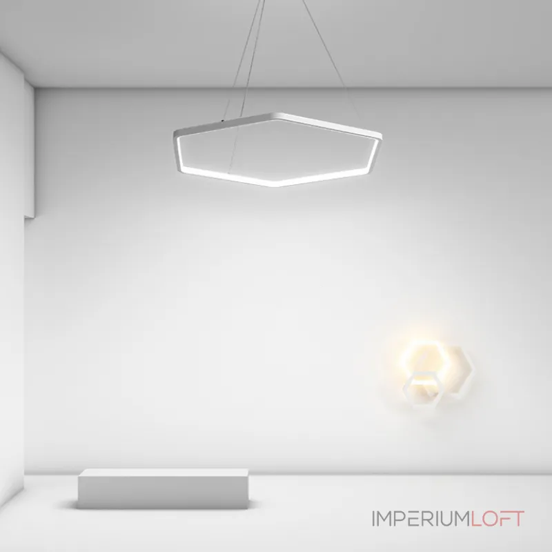 Подвесной светильник MARLA D120 White Трехцветный свет