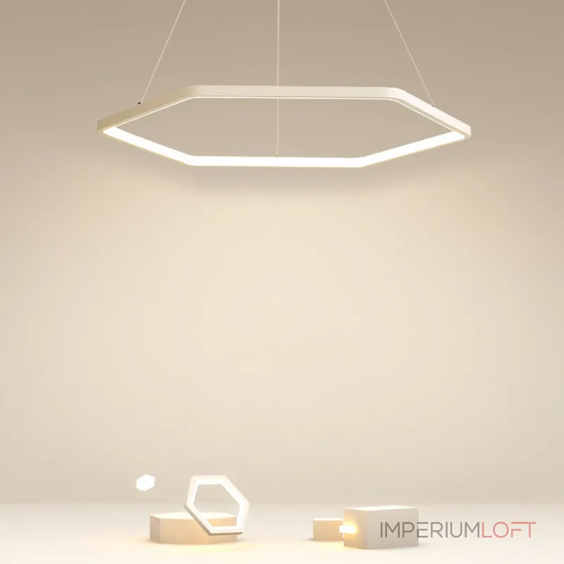 Подвесной светильник MARLA D120 White Трехцветный свет