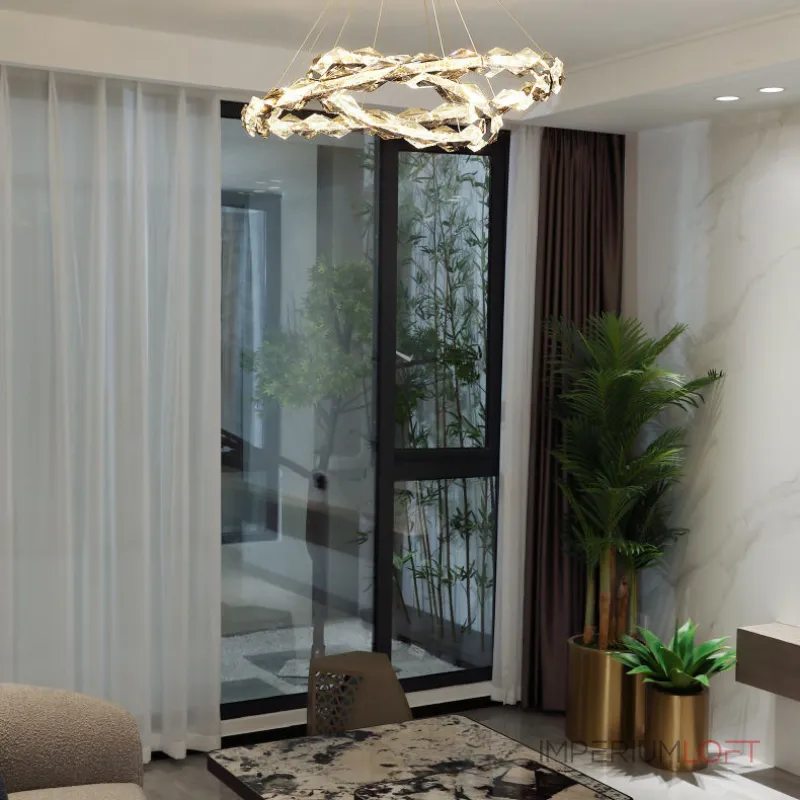 Подвесная люстра JENNIFER D80+100 Подвесная люстра JENNIFER D80+100