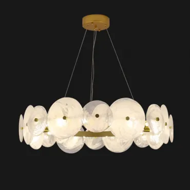 Подвесная люстра CLARA WHITE D80