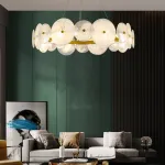 Подвесная люстра CLARA WHITE D50