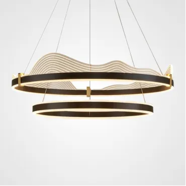 Подвесная люстра DIGNITY D60+80 Black