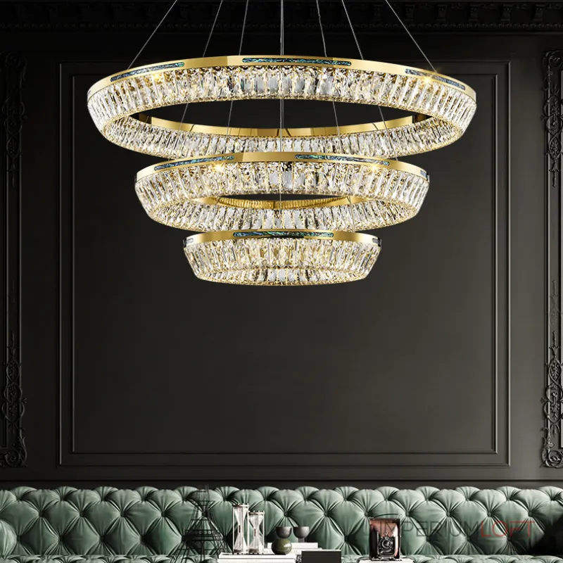 Подвесная люстра GERTRUDA LUX D60+80 Подвесная люстра GERTRUDA LUX D60+80