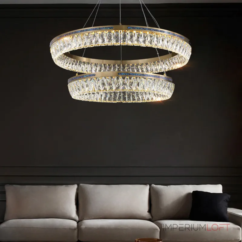 Подвесная люстра GERTRUDA LUX D60+80 Подвесная люстра GERTRUDA LUX D60+80