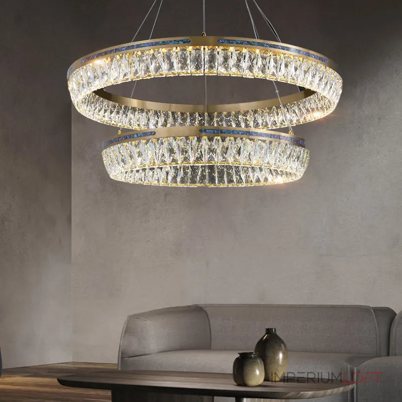 Подвесная люстра GERTRUDA LUX D60+80 Подвесная люстра GERTRUDA LUX D60+80