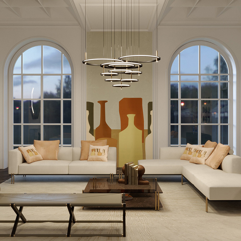 Подвесная люстра GEDEON D40+60+60+60+80+80+80