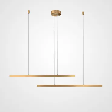 Подвесной светильник HELKEN DUO L95+135 Brass