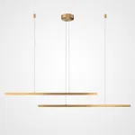 Подвесной светильник HELKEN DUO L115+155 Brass