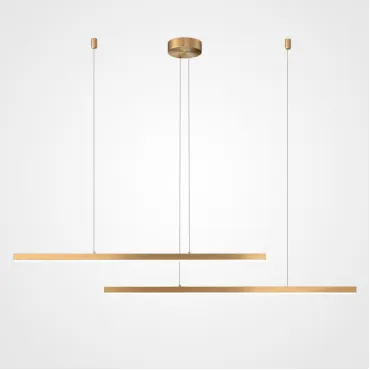 Подвесной светильник HELKEN DUO L115+155 Brass