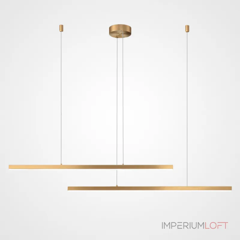 Подвесной светильник HELKEN DUO L115+155 Brass Подвесной светильник HELKEN DUO L115+155 Brass