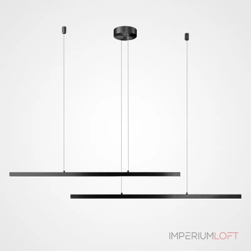 Подвесной светильник HELKEN DUO L115+155 Black Подвесной светильник HELKEN DUO L115+155 Black