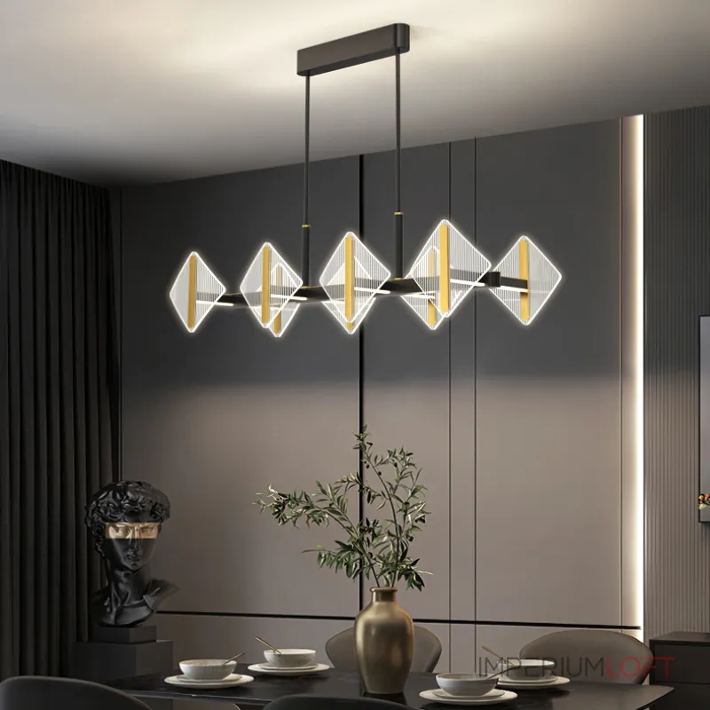 Потолочный светильник KEEN LONG L100 Brass от ImperiumLoft