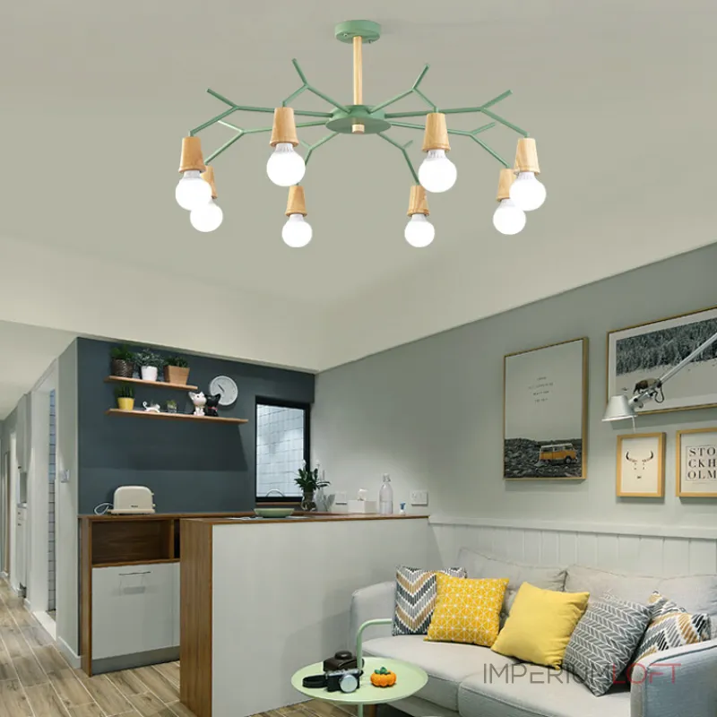 Потолочная люстра LES COLOR D72 Yellow