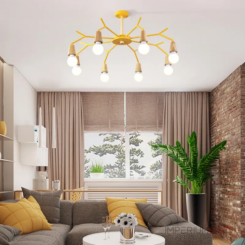 Потолочная люстра LES COLOR D72 Yellow