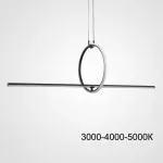 Подвесной светильник EPSILON L130 Трехцветный свет