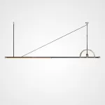 Подвесной светильник ZODIAC L120 Brass