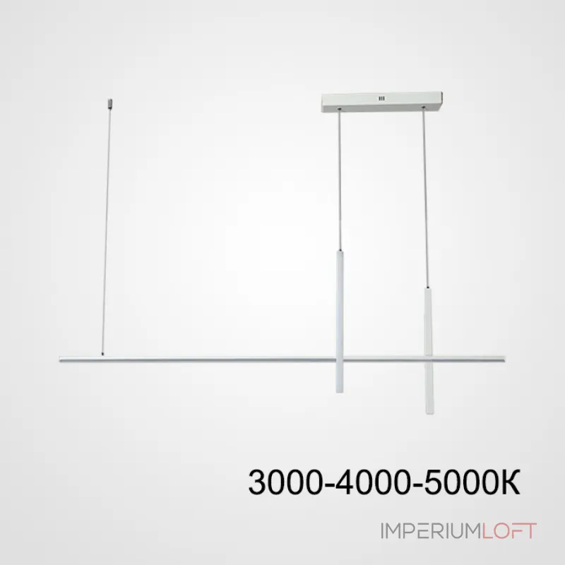 Подвесной светильник SQUIRREL L80 White Трехцветный свет Подвесной светильник SQUIRREL L80 White Трехцветный свет