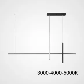 Подвесной светильник SQUIRREL L80 Black Трехцветный свет Подвесной светильник SQUIRREL L80 Black Трехцветный свет