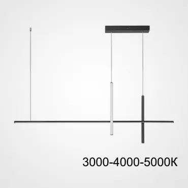 Подвесной светильник SQUIRREL L100 Black Трехцветный свет