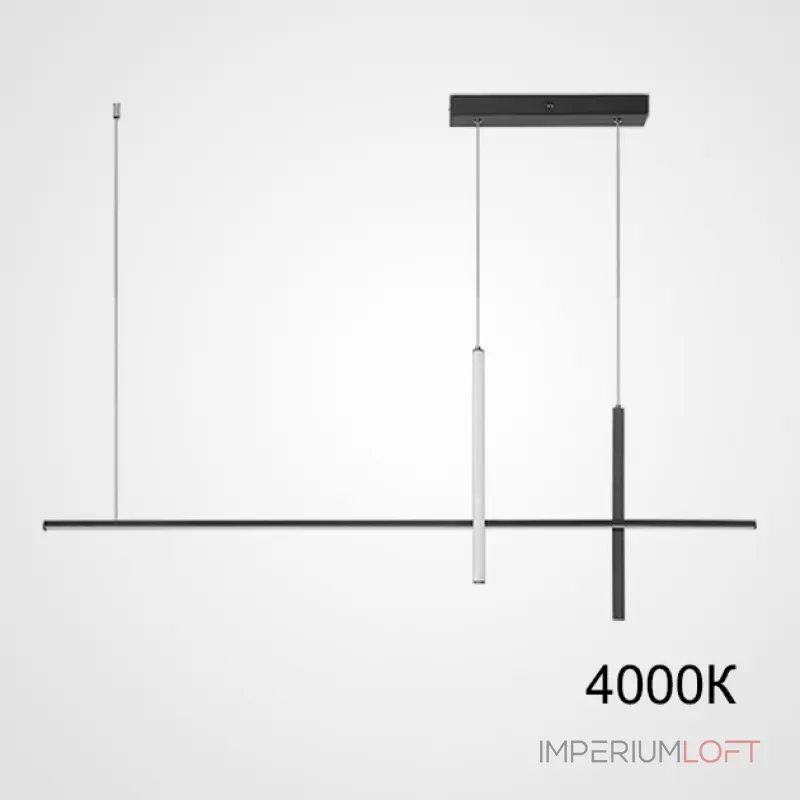 Подвесной светильник SQUIRREL L120 Black 4000К Подвесной светильник SQUIRREL L120 Black 4000К