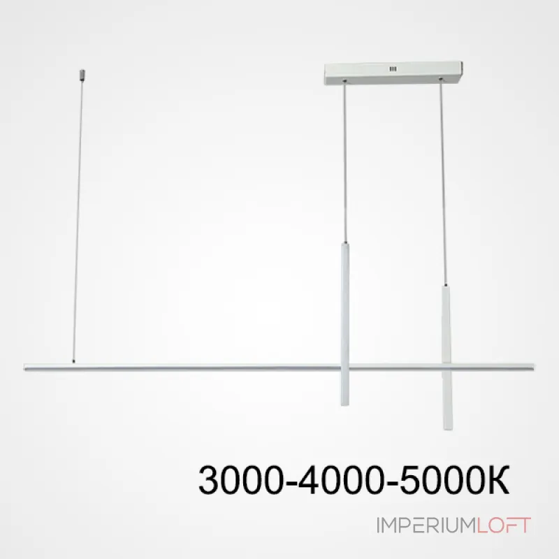 Подвесной светильник SQUIRREL L150 White Трехцветный свет Подвесной светильник SQUIRREL L150 White Трехцветный свет