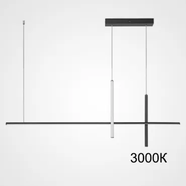 Подвесной светильник SQUIRREL L150 Black 3000К