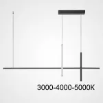 Подвесной светильник SQUIRREL L150 Black Трехцветный свет