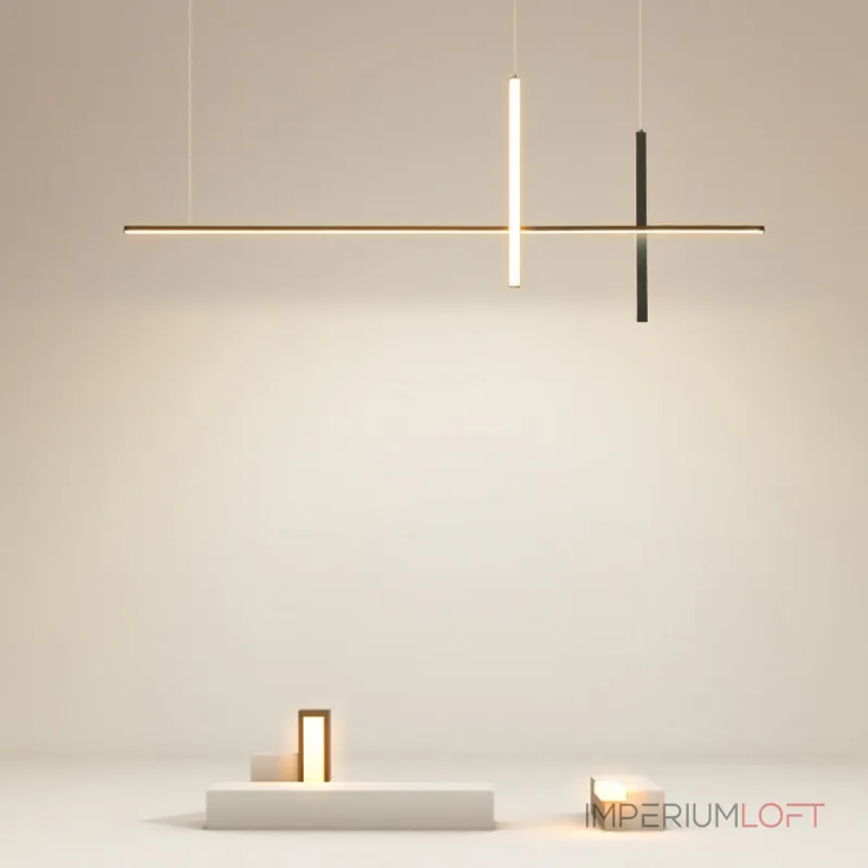 Подвесной светильник SQUIRREL L120 Black Трехцветный свет