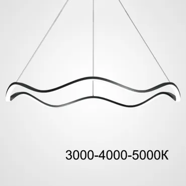 Подвесной светильник DOLORES L80 Black Трехцветный свет