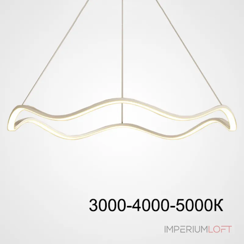 Подвесной светильник DOLORES L80 White Трехцветный свет Подвесной светильник DOLORES L80 White Трехцветный свет