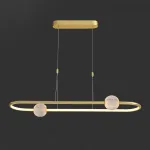 Подвесной светильник STORMS LONG Gold от ImperiumLoft