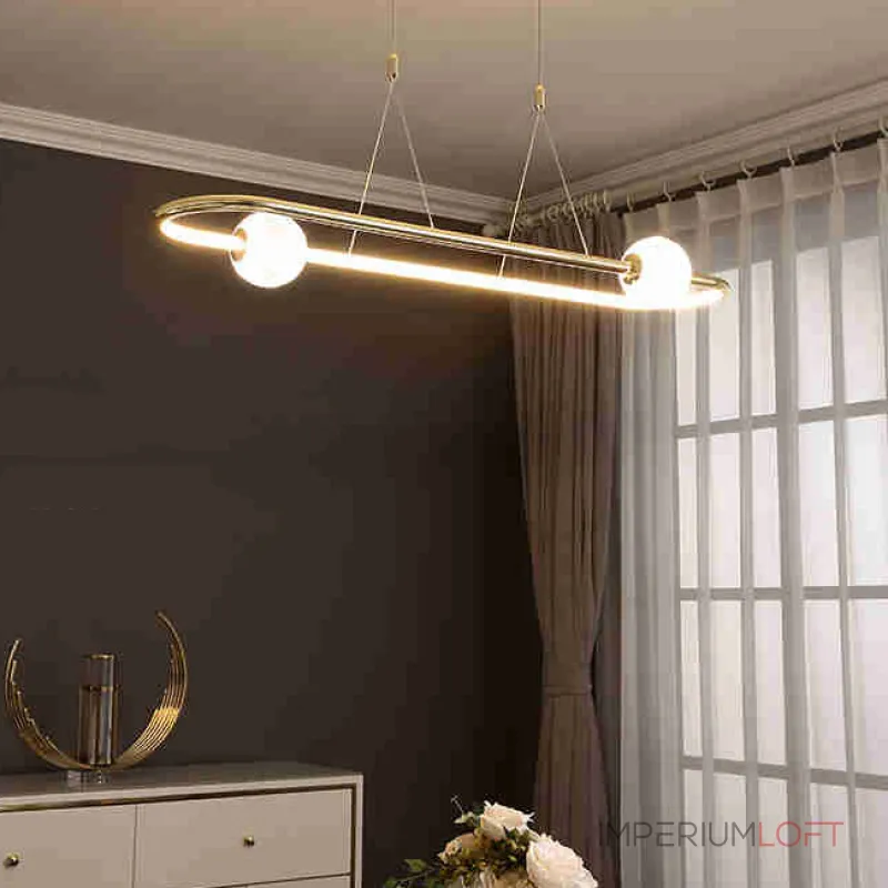 Подвесной светильник STORMS LONG Chrome от ImperiumLoft