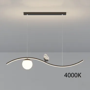 Подвесной светильник BABETTA WAVE Black 4000К Подвесной светильник BABETTA WAVE Black 4000К