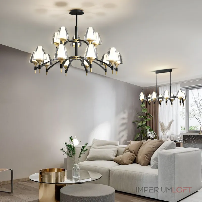 Потолочный светильник NANSY LONG L90 от ImperiumLoft