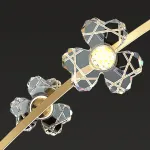 Подвесной светильник CAMILIA ARC L100 Black от ImperiumLoft