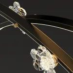 Подвесной светильник CAMILIA ARC L100 Black от ImperiumLoft