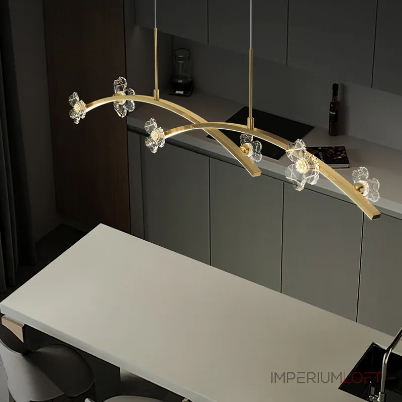 Подвесной светильник CAMILIA ARC L100 Black от ImperiumLoft